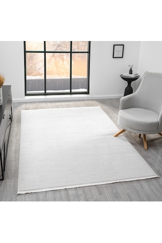 Mariesse Home Aspendos Akrilik Dokuma Salon Mutfak Koridor Kesme Yolluk Dokuma Makine Halısı 5119-krem