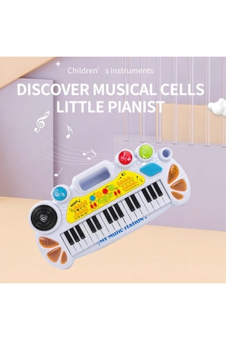 Music Mania Beyaz Mp3 Piano