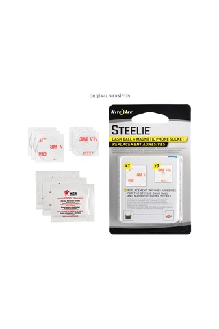 Nite Ize Steelie Tekrar Uygulama Kiti Araç Kitleri