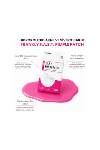 Pimple Patch Hidrokolloid Akne Ve Sivilce Bakım Bandı 36 Parça