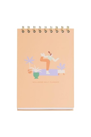 Miquelrius Inhale Exhale Daily Wellness Planner Telli Günlük Planlayıcı Çok Renkli