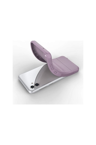 Galaxy A04e Kılıf Optimum Silikon - Mor