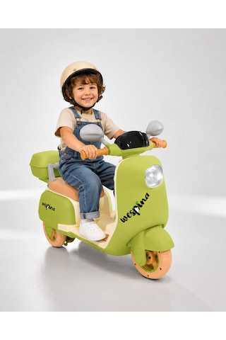 Wespina 6 V Uzaktan Kumandalı Akülü Motor Yeşil