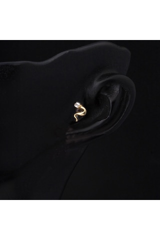 Bilezikci 14 Ayar Altın Piercing Tragus Küpe Kphsy14k22511 Sarı