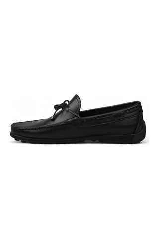 Pierre Cardin 14904pc Loafer Siyah %100 Deri Erkek Babet Ayakkabı Siyah