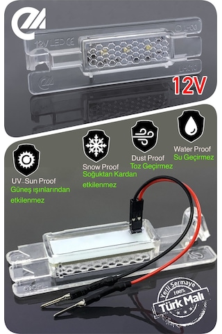 Volkswagen Vw Scirocco 2008-2017 Canbus Led Bagaj Aydınlatma Ledi Lambası