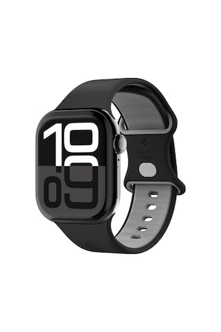Apple Watch Ultra 49mm Seri 3/2/1-46mm Seri 11/10-45mm Seri Se3/9/8/7-44mm Seri Se2/se/6/5/4 İle Uyumlu Kordon Kayış Nano Pop Black Sesame - Amp09321