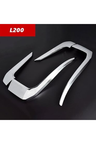 Rocas Mitsubishi L200 Ön Tampon Köşe Kaplaması Krom 2019 2021