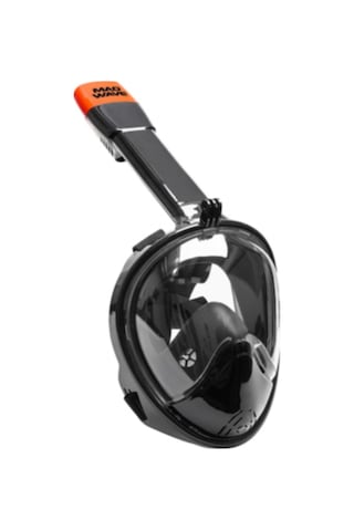 M0619 07 1 01w Scuba Mask Full Face, S/m, Black Çok Renkli
