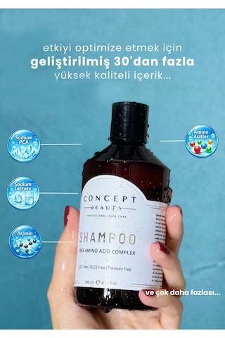 Concept Beauty Bukle Belirginleştirici Şampuan 240 ML + Wavy Curly Shot 20 ML