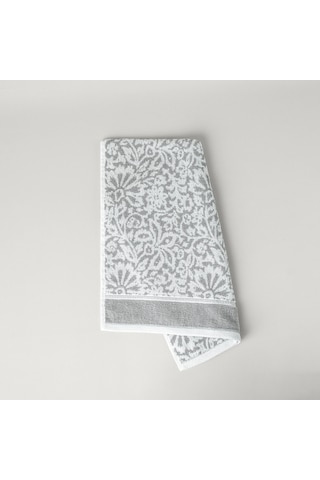 Linens Liora Pamuk 50x85 Cm Yüz Havlusu Koyu Gri Koyu Gri