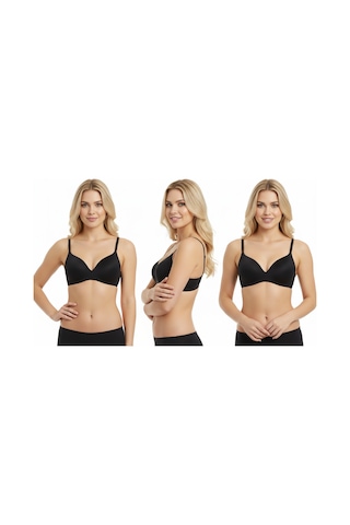 Bonbon Kadın Balensiz Kuplu Soft Bra Sütyen Bb2134 Beyaz