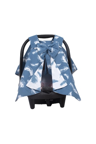 Sevi Bebe Fiyonklu Ana Kucağı Örtüsü Art-204 Tüy Desen