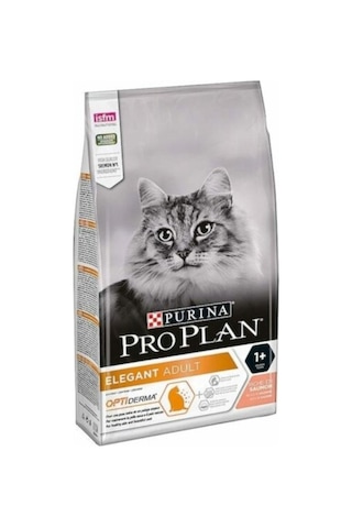 Purina Pro Plan Derma Plus Somonlu Tüy Yumağı Önleyici Yetişkin Kedi Maması 1500 G