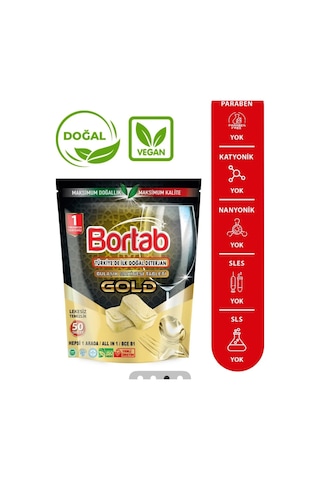 Bulaşık Makinesi Deterjanı 50 Yıkama Doğal Yerli Vegan