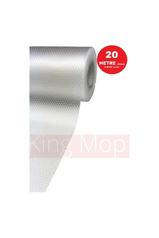 Polo55.sport.1855 20 Metre X 45 Cm Cm Eva Raflık Kaymaz Dolap Içi Çekmece Raf Örtüsü Kaydırmaz Eva1003-20 Şeffaf