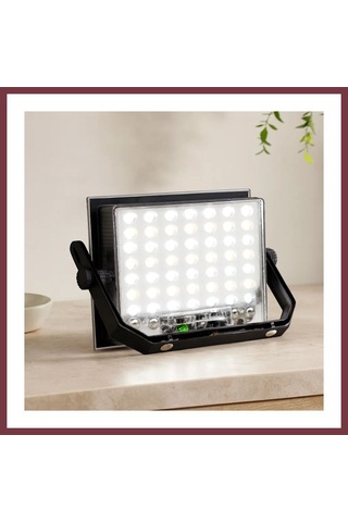 Storeşahin 200w Güneş Enerjili Led Projektör - Kamp & Dış Mekan Shn0720