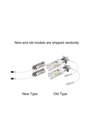 Kosona H1/h3 Soketli 10w Led Araba Sis Lambası 12-24v 6500k Beyaz Işık 1400lm 50000 Saat Ömür 2 Adet