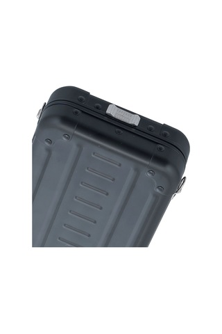 Aleon Mini Bag 19 Cm Alüminyum Omuz Çantası, Hafif, Şık, Unisex Günlük Çanta Antrasit