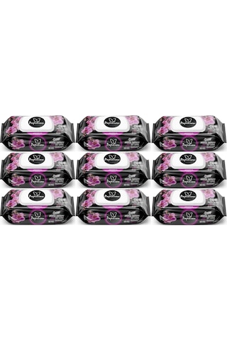 Papilion Islak Havlu Mendil 100 Yaprak Aroma Terapi 9 Lu Set 9'lu Set