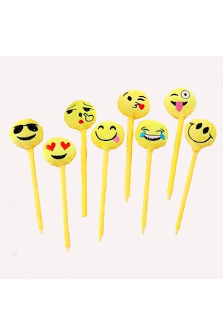 Emoji Kalem Peluşlu Sarı