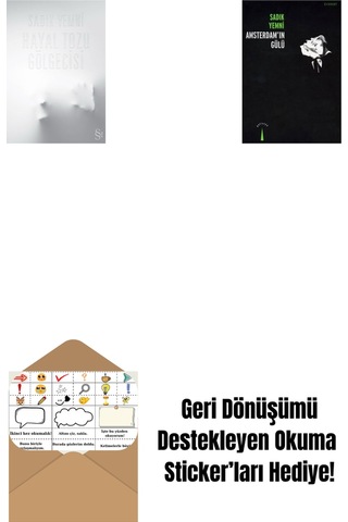 Hayal Tozu Gölgecisi + Amsterdam'ın Gülü + Okuma Sticker'ları
