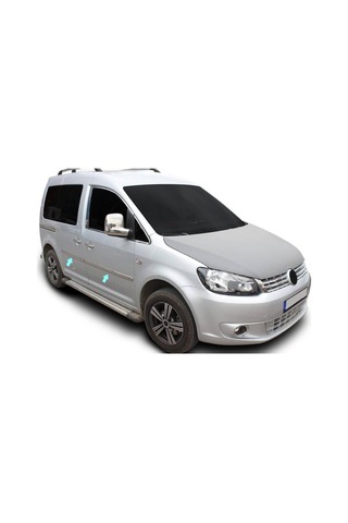 Volkswagen Caddy Uyumlu Yan Kapı Çıtası -2015 Paslanmaz Çelik Parça