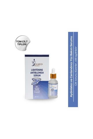 Jamed Beauty Lightening Blemish Aydınlatıcı ve Canlandırıcı Serum 30 ML