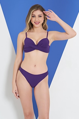 Ruko Maio 2309-1 Dönmeli Straplez İnce Belli Bikini 001