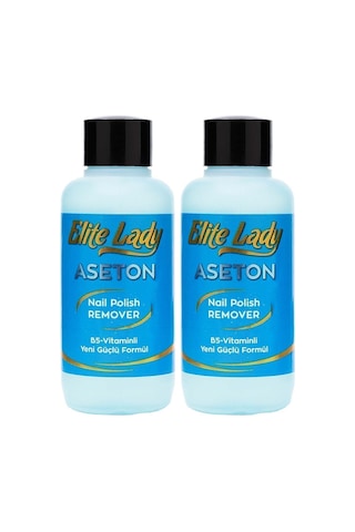 Elite Lady Ekstra Güçlü Oje Çıkarıcı Aseton 2 x 125 ML