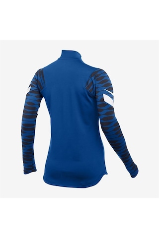 Nike W Nk Df Strke21 Dril Top Kadın Antrenman Eşofman Üstü Mavi