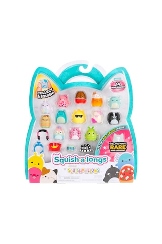 Squish-a-longs 14 Figür + Yüzük Set Seri 3 Al0031
