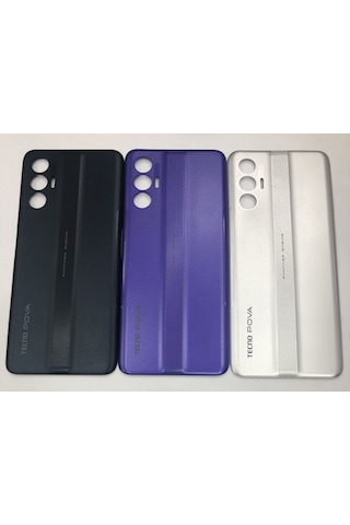 Tecno Pova 3 Lf7n Arka Kapak Pil Kapağı - Mavi