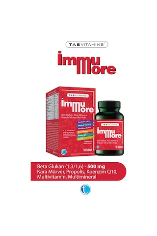 Tab Vitamins İmmumore 30 Tablet