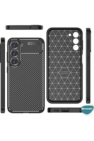 Microsonic Samsung Galaxy Uyumlu S26 Kılıf Legion Series Siyah -