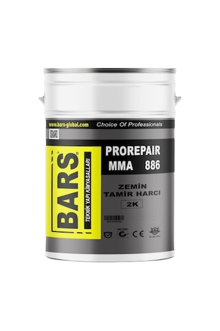 Bars Reçine Esaslı Yüksek Dayanımlı Zemin Tamir Harcı-15+4 Kg