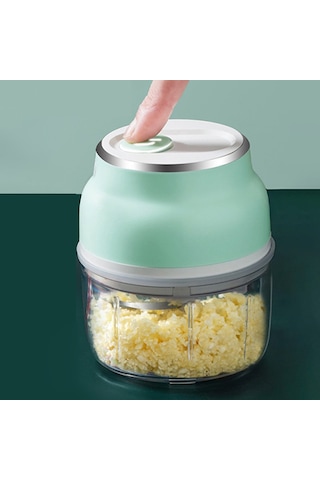 Kosona Usb Şarjlı Mini Yemek Blenderi - 150ml, Tek Tuşlu Hızlı Dilimleme, Sarımsak-soğan-kıyma İşleyici, Taşınabilir Ev Aleti Diğer