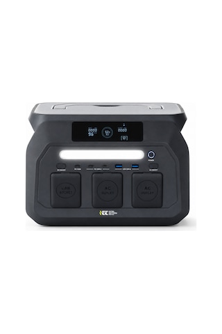 Initial Entropy Energy 512wh 1600w Max. Lifepo4 Taşınabilir Güç Kaynağı Dahili Fener Ve Kablo Seti +4000 Döngü %99.99 Bms