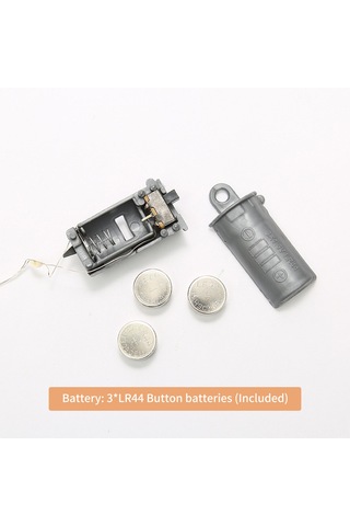 Geekyou Led Işıklı Pet Noel Topu, Ev Ofis Dekorasyonu, 3 Renkli Işık, Noel Ağacı Süsü,  Seçeneği Model 4