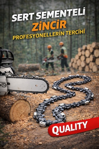 Husqvarna 562 3/8 36 Diş Motorlu Testere Zinciri Altın Diş Isveç