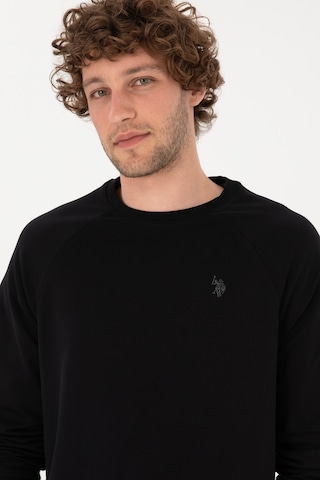 U.S. Polo Assn. Erkek Sweatshirt - Siyah 50313752-VR046