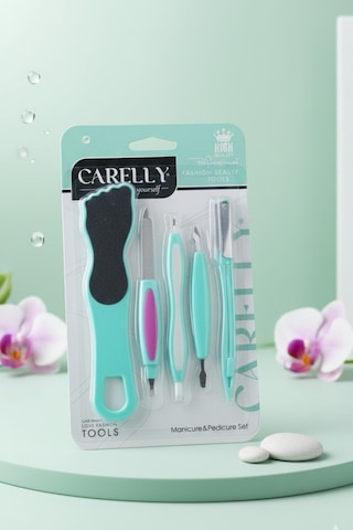 Zersan Cr-3106 Carelly 5li Kişisel Bakım Seti Manikür Pedikür Seti El Ayak Tırnak Bakımı
