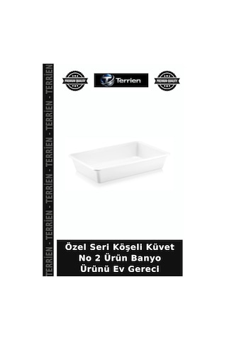 Özel Seri Köşeli Küvet No 2 Ürün Banyo Ürünü Ev Gereci