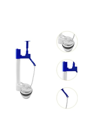 Trendooze Tuvalet Yıkama Vanası Bağlantı Parçaları Beyaz Yurt İçi Kullanımı İçin Beyaz