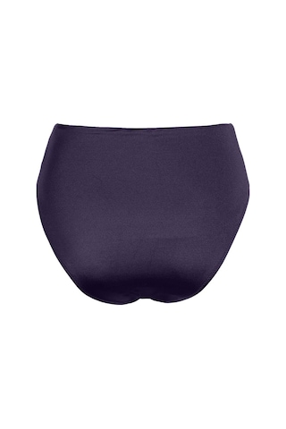 Endeep Kadın High Leg Yüksek Bel Mor Bikini Altı-mor Mor