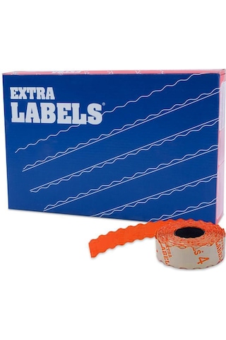 Fdm Labels Turuncu Meto Etiketi 4 No 42 Rulo