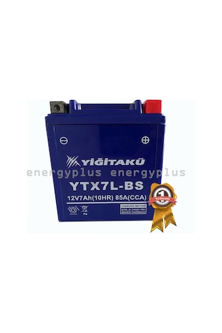 12 V 7 Ah-amper Yiğit Akü Ytx7l Bs Motosiklet Aküsü 2022