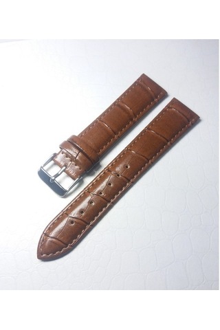 22 Mm Av.Kahverengi Kroko (Pu) Deri Saat Kordonu Kayışı