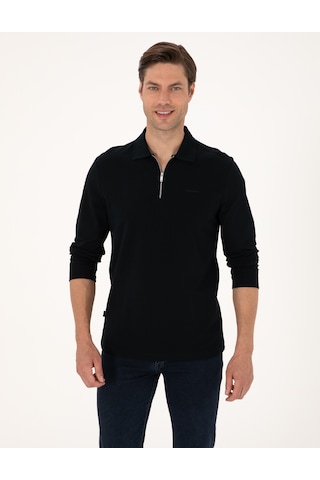 Pierre Cardin Erkek Siyah Sweatshirt 50314046-vr046 Siyah