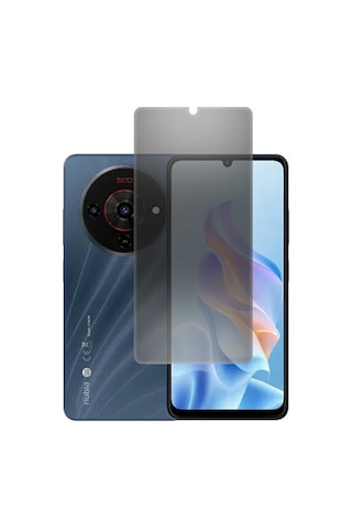 Nubia A76 5g Uyumlu Mat Privacy Hayalet Nano Ekran Koruyucu Esnek Kırılmaz